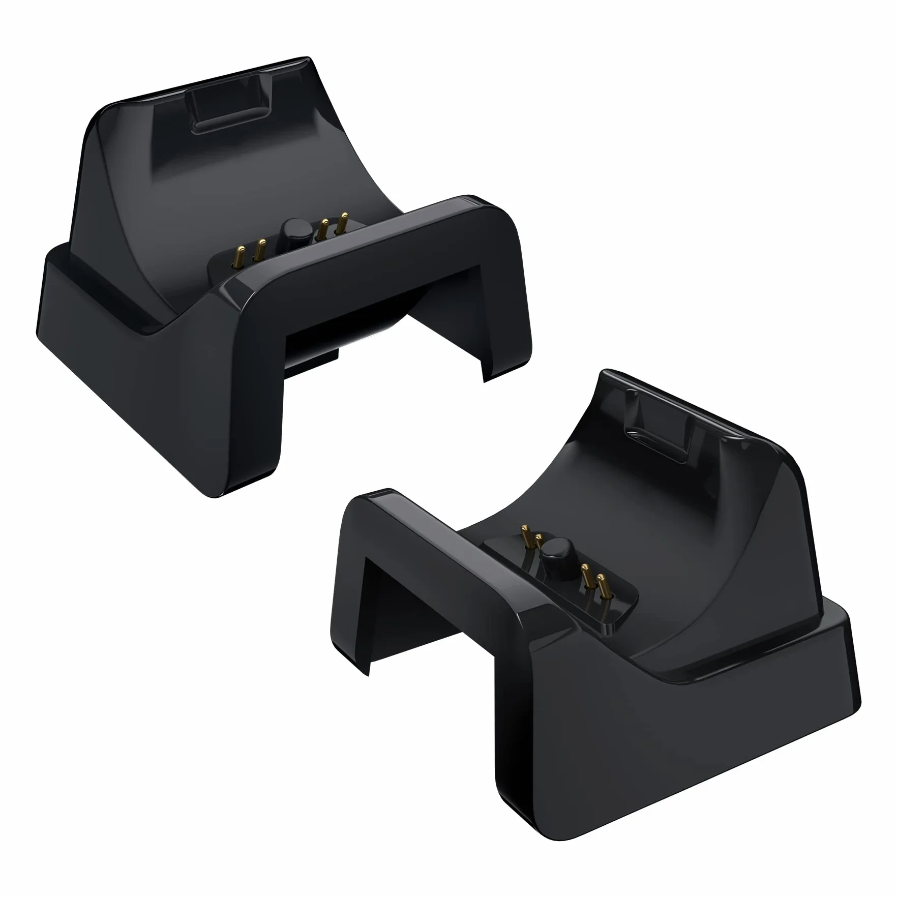 Negro RiseDock Soporte de Extensión Kit para ps5 control Base de Carga de eXtremeRate RISE & RISE4 Remap Kit Rediseñado Charging Dock Extensor para ps5 mando para HEXGAMING Rival, Rival Pro & Ultimate
