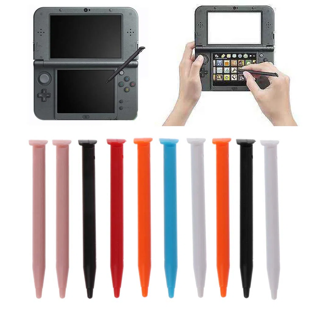 Consola de juegos para pantalla táctil 2DS XL/LL, lápiz capacitivo, lápiz, serie de 10 unidades, juego de lápiz capacitivo, recambio de pantalla táctil, rechazo digital, detección de