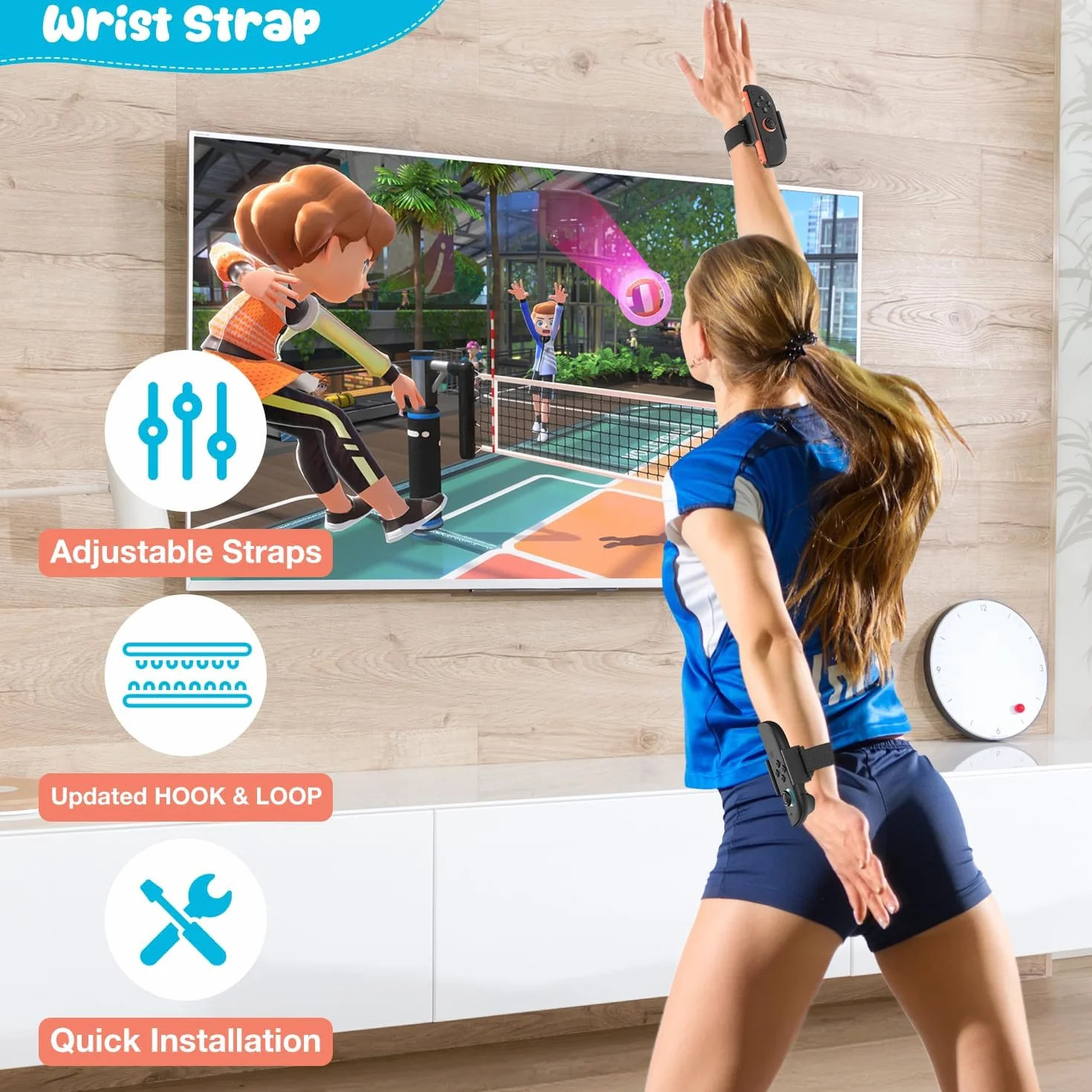15 en 1 Kits de Accesorios para NS Switch 2, innoAura Juego de Accesorios Deportivos Para Juegos Nintendo Switch 2 con Bolsa de Almacenamiento para Fiestas y Familias