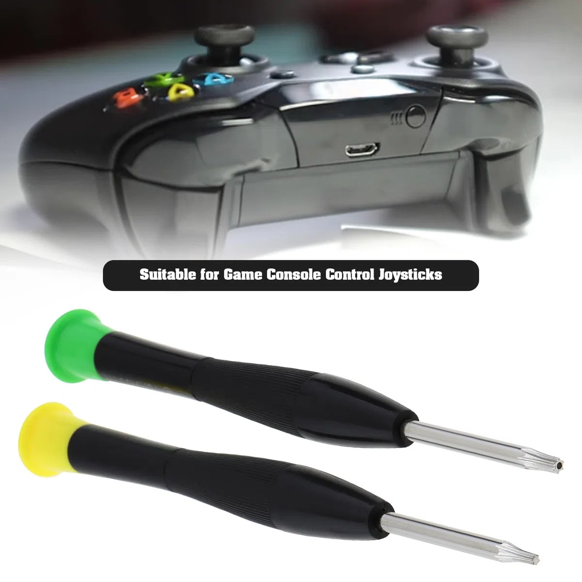 Be In Your Mind 6 piezas LB RB Kit de repuesto para controlador de botón de parachoques con juego de destornilladores y accesorios de repuesto compatibles con Xbox One Elite 2