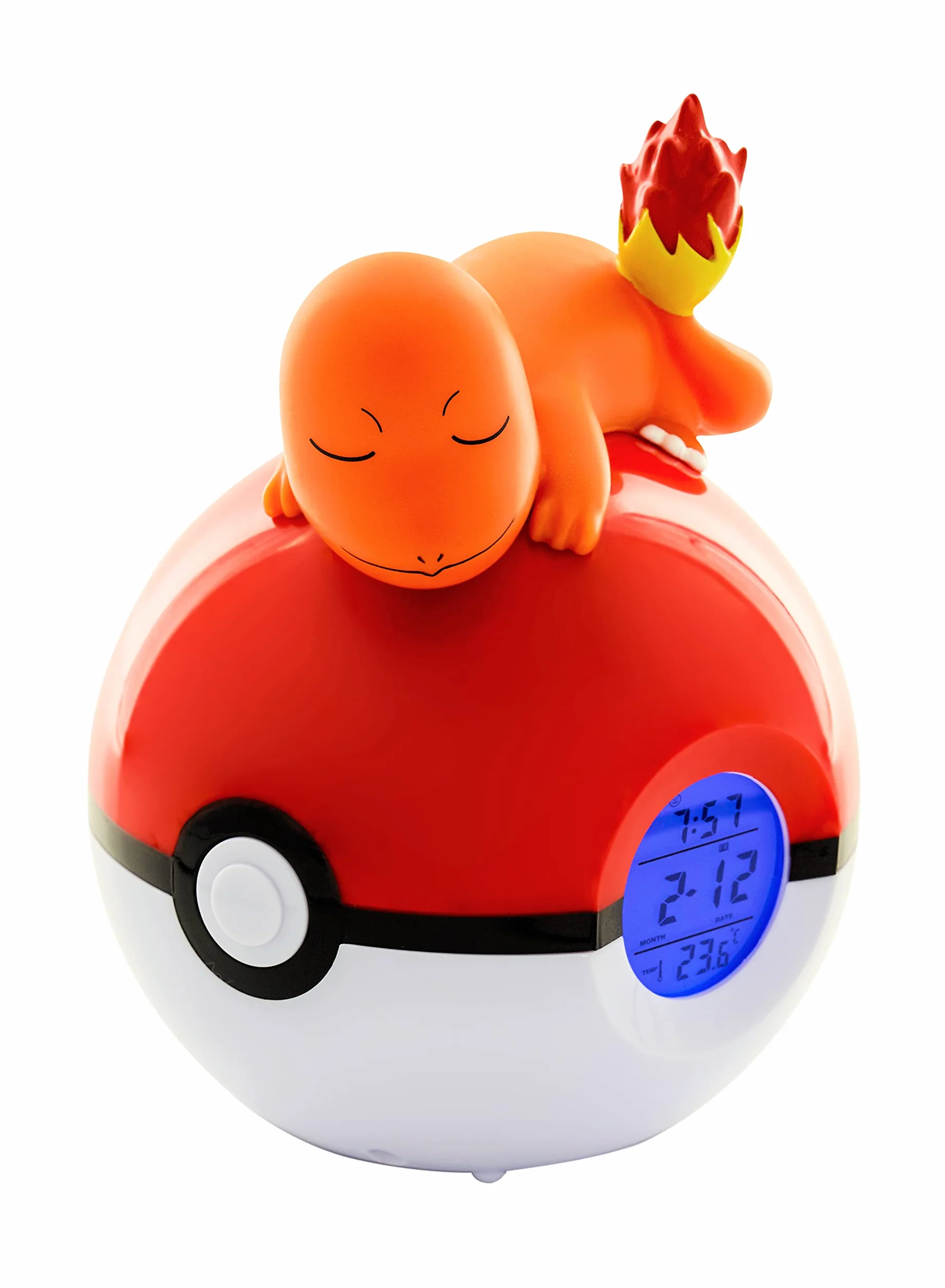 TEKNOFUN Pokémon Despertador Digital con Difusor de Luz Charmander