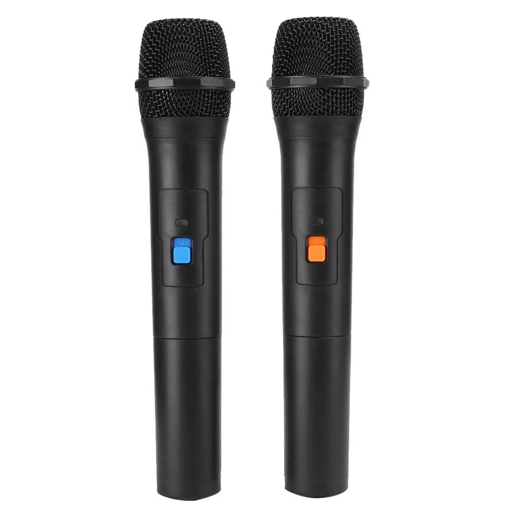 Sxhlseller Karaoke Speech Plug and Play Mic, recepción remota de señal Estable, micrófono para actuaciones en, para reuniones/Iglesias,(H)
