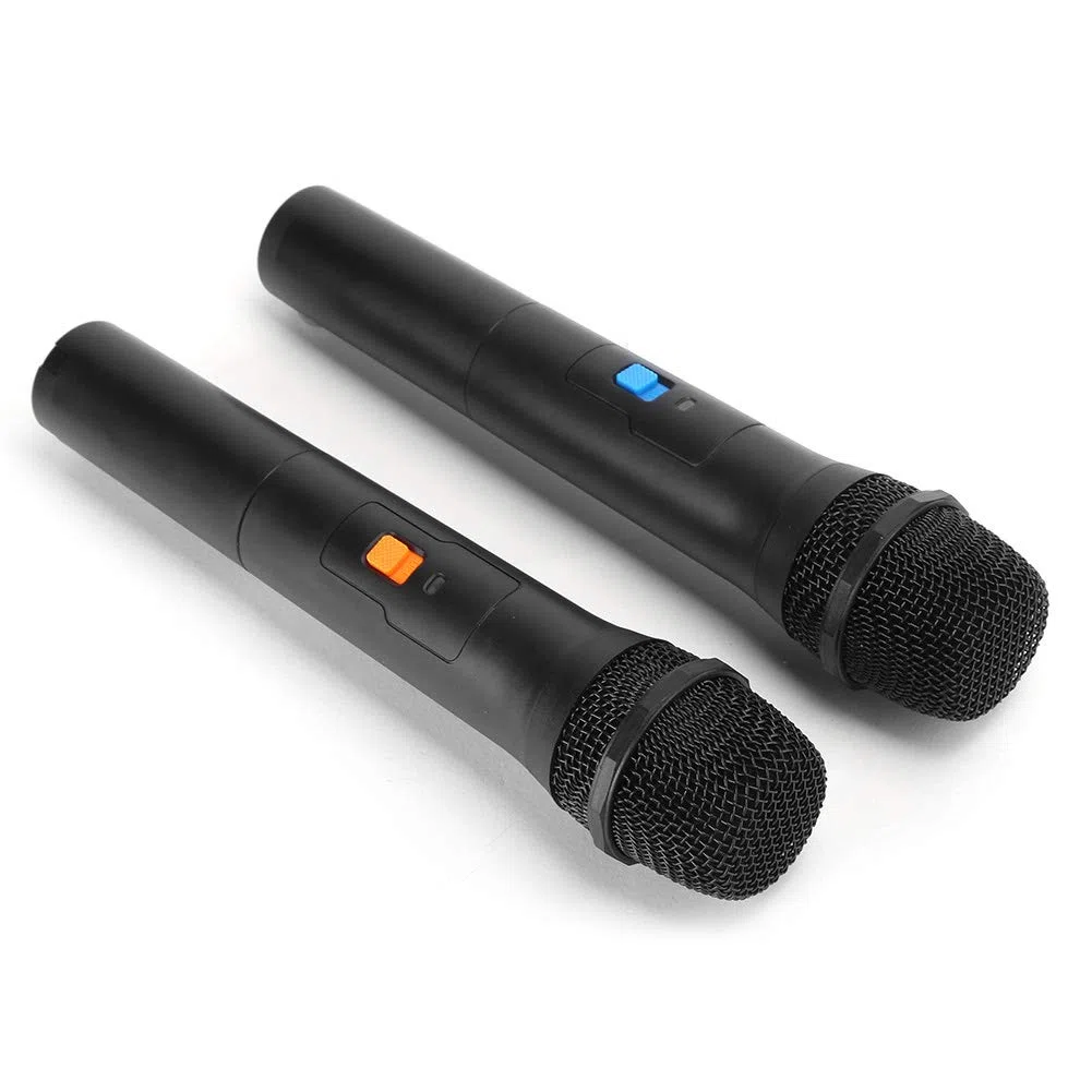 Sxhlseller Karaoke Speech Plug and Play Mic, recepción remota de señal Estable, micrófono para actuaciones en, para reuniones/Iglesias,(H)