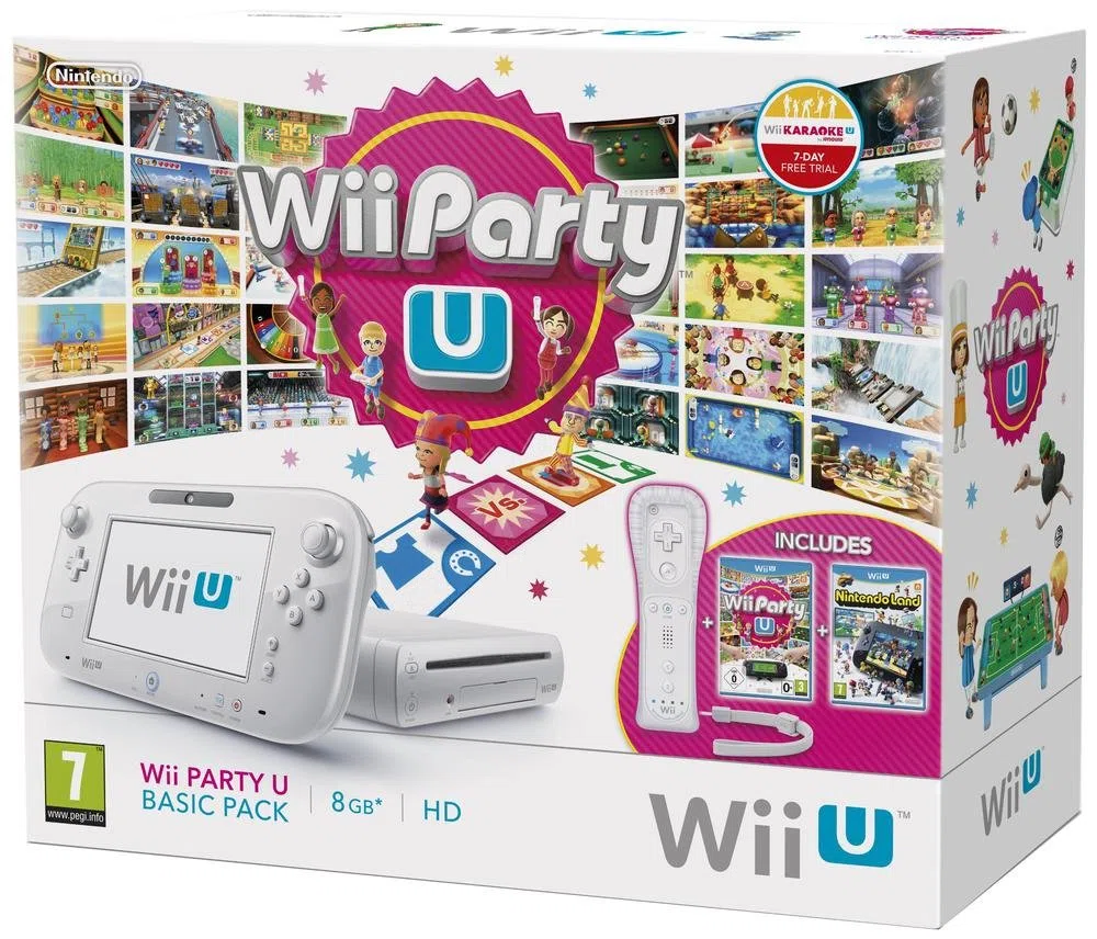 Console Nintendo Wii U 8 Go Blanche + Wii Party U [Importación Francesa]