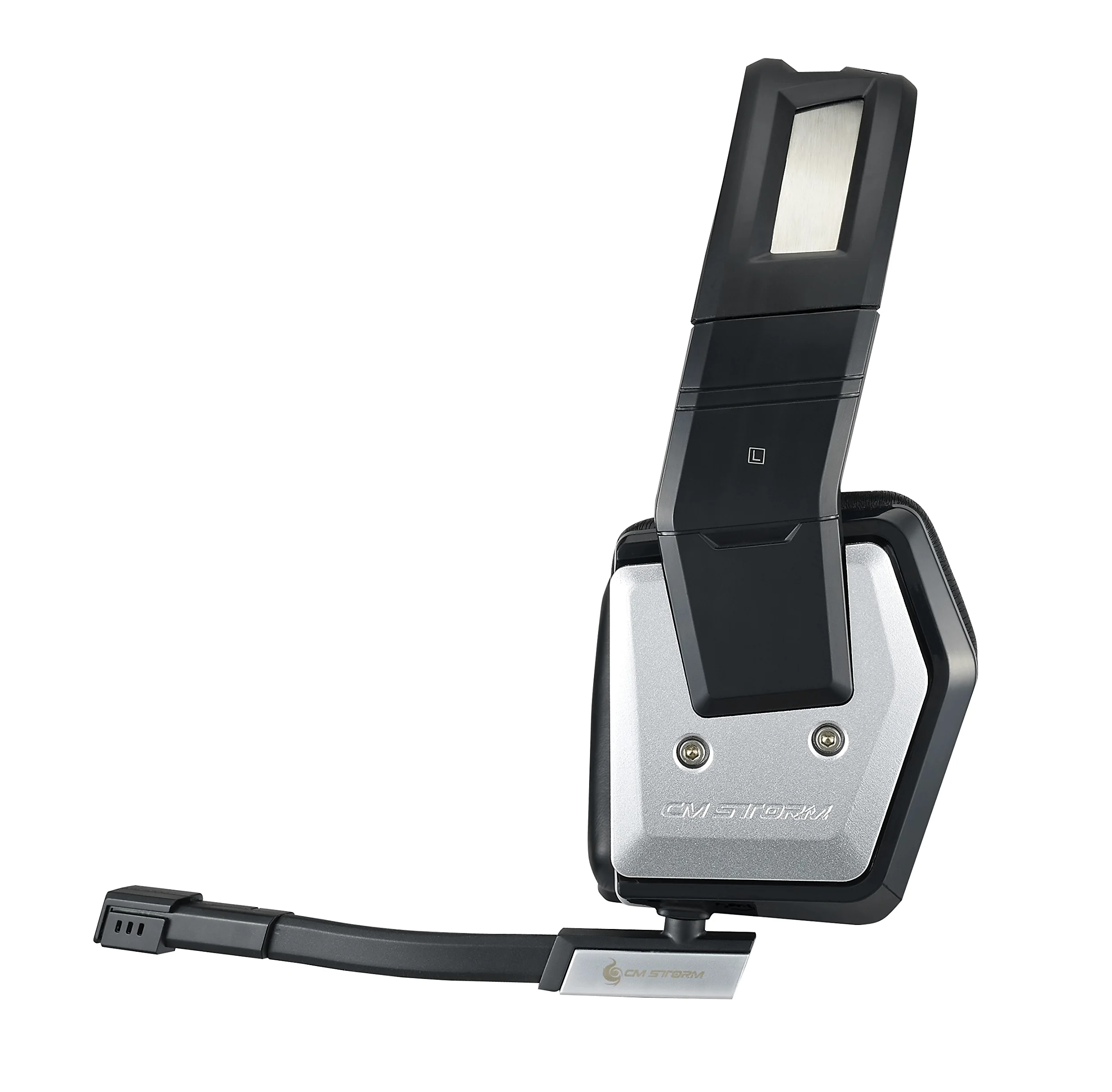 Cooler Master SGH-4330-KATA1 - Auriculares con micrófono, control remoto integrado, negro y blanco