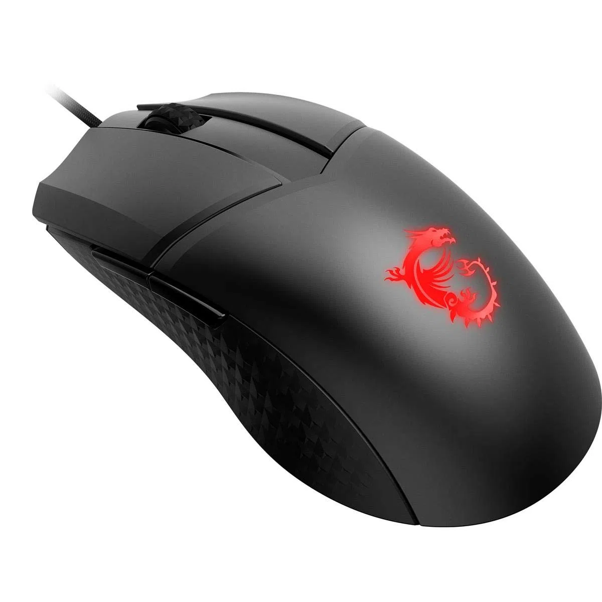 MSI Clutch GM41 - Ratón Ligero para Juegos, 16.000 dpi, interruptores Omron de 60 m, luz mística RGB, 6 Botones programables, PC/Mac