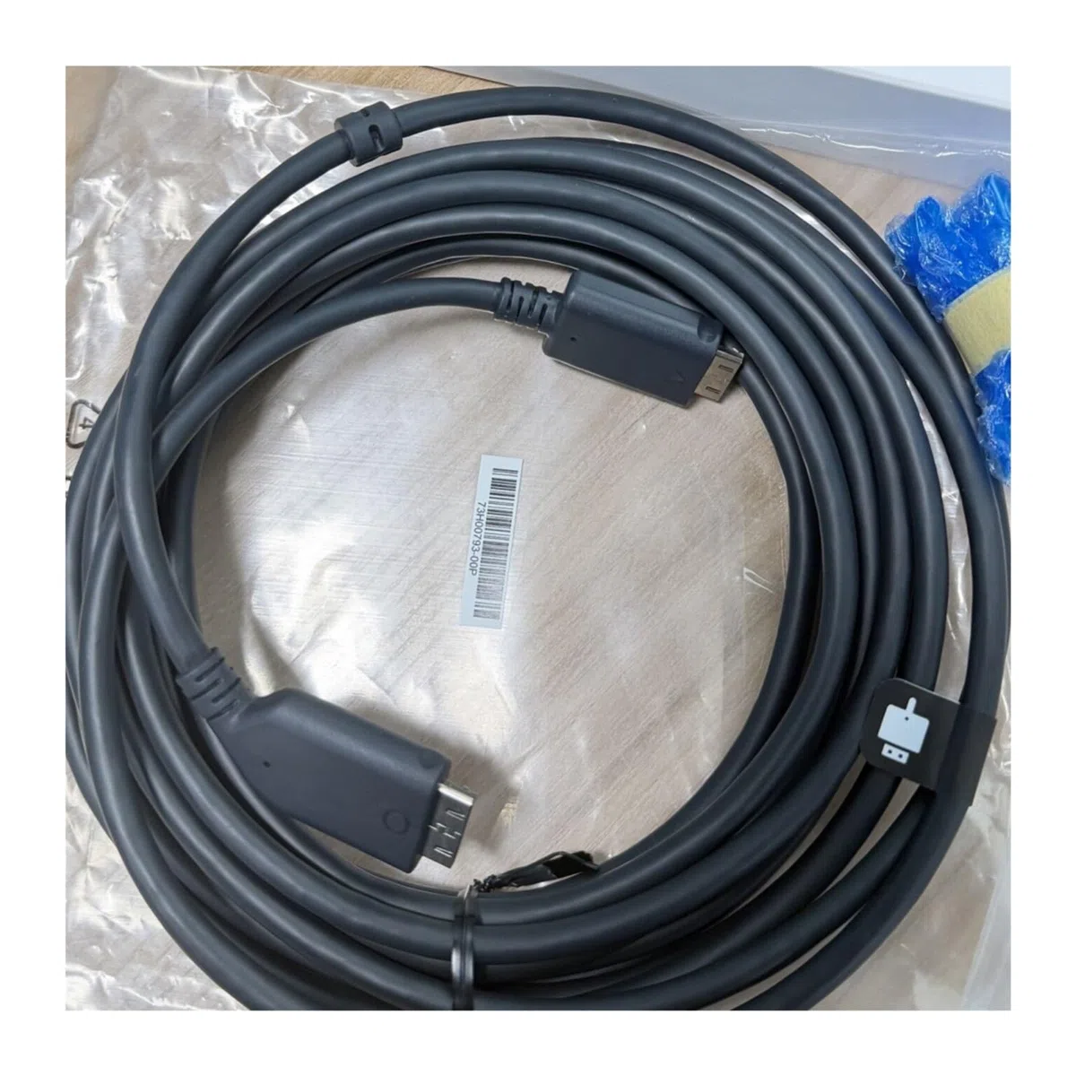Cable for auriculares VR, 5K 2.0, 5 metros, alta resolución 4896x2448, cable Steam VR, compatible con auriculares HTC Vive Pro 2, accesorio de repuesto