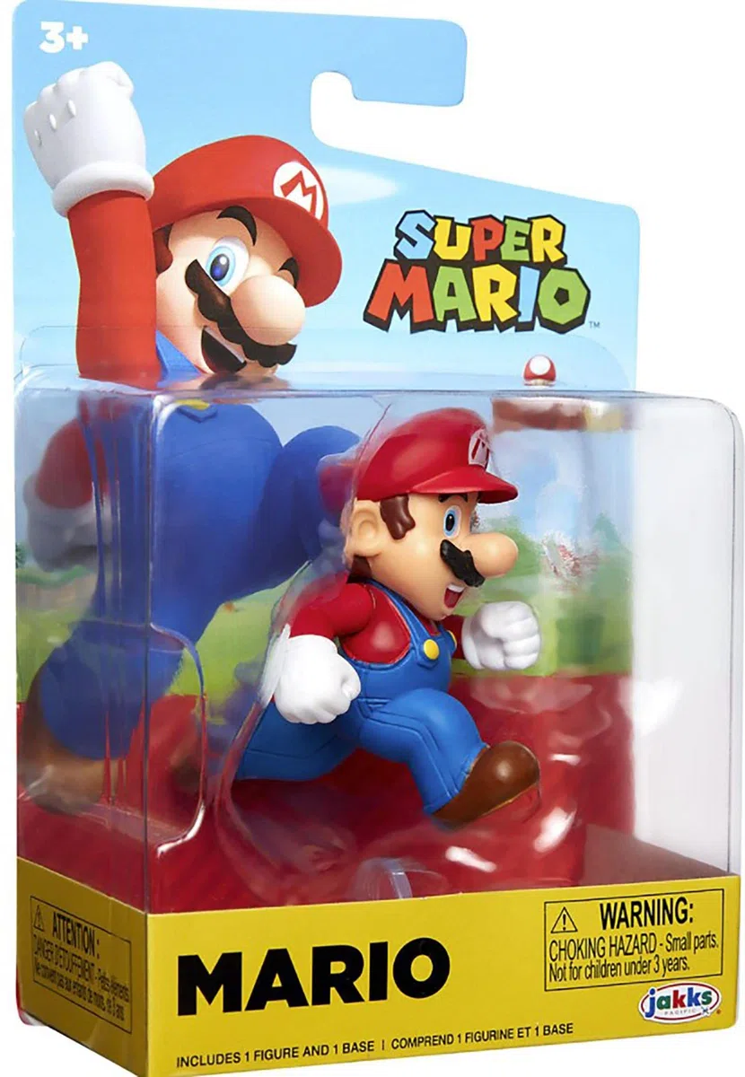 Figura de Super Mario - Aprox. 7 cm Mario coleccionable del mundo de Nintendo