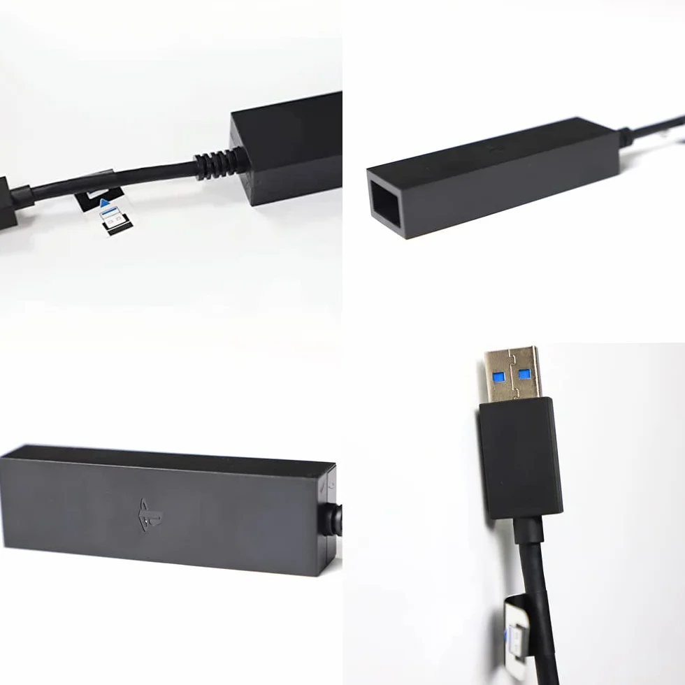 Adaptador de Cámara para PS5 VR, Cable de Conversión PS4 Cámara V1 V2 Adaptador para PSVR en Consolas PS5 Playstation 5 Cable Convertidor para Uso Playstation VR PS