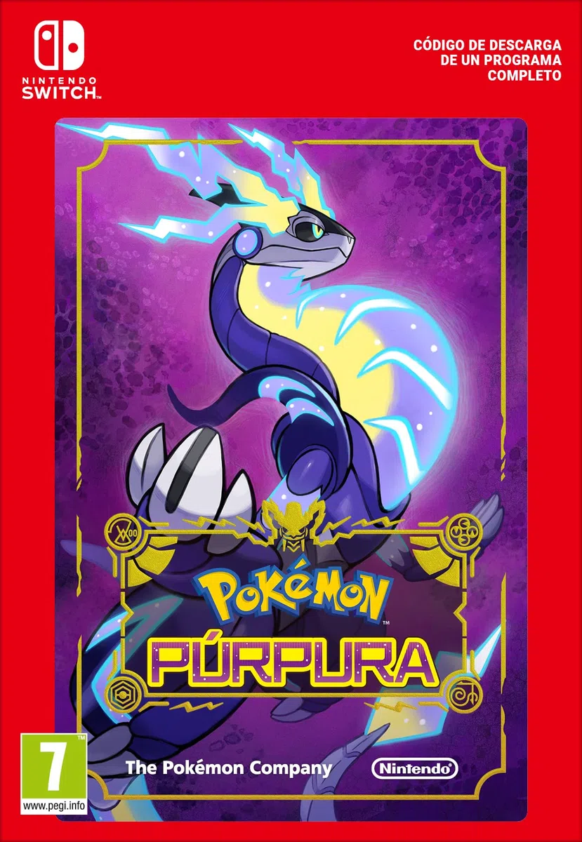 Pokémon Púrpura Standard | Nintendo Switch - Código de descarga