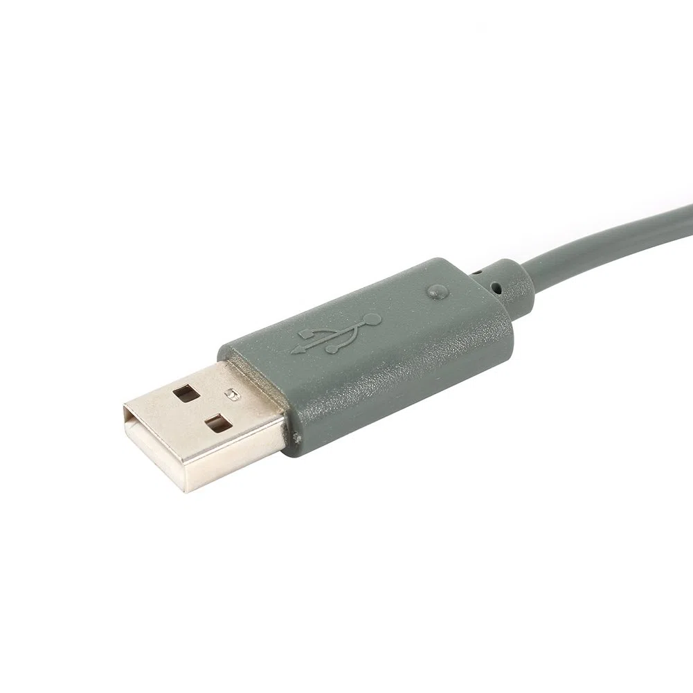 Akozon Controlador Xbox 360, Conexión de Adaptador Breakaway Break Away USB para Cable para XBOX360 Reemplazo Gris Controlador con Cable USB