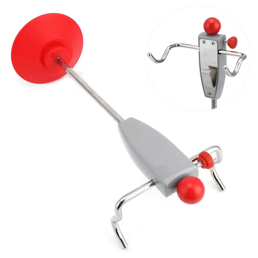 Ausla Soporte Universal para Volante de 14,5 Pulgadas, Herramienta de Soporte de Alineación Ajustable para Automóvil para Medición Precisa y Fácil Uso en Automóviles y Camiones