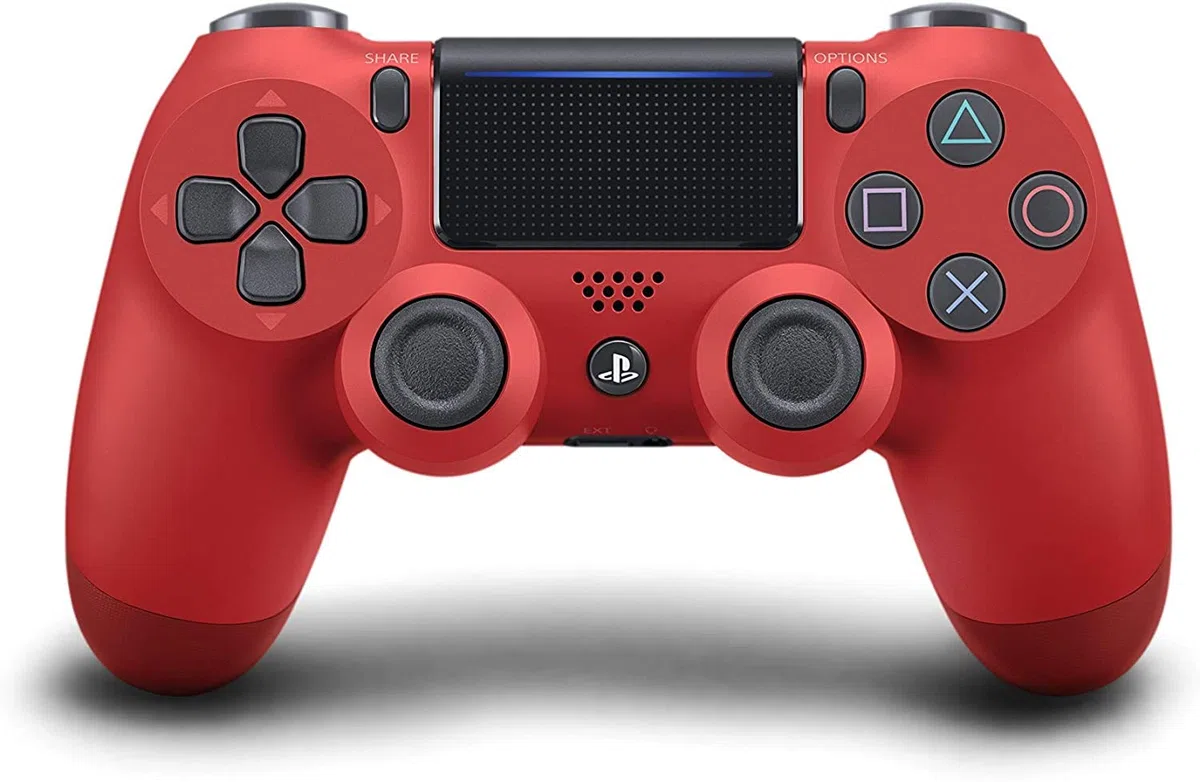 Sony DualShock 4 V2 Rouge Bluetooth/USB Manette de jeu Analogique/Numérique PlayStation 4