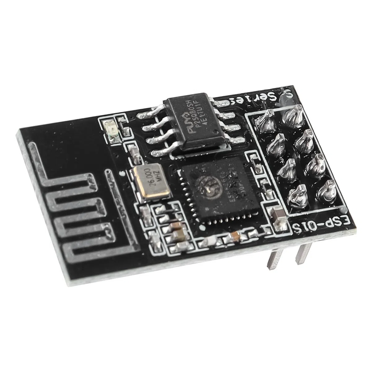 Programador CH340C ESP8266 (2 Unidades) Adaptador USB a Serie para módulos WiFi ESP-01/01s. Circuito de Descarga automática Compatible con Arduino IDE y Herramienta de flasheo.