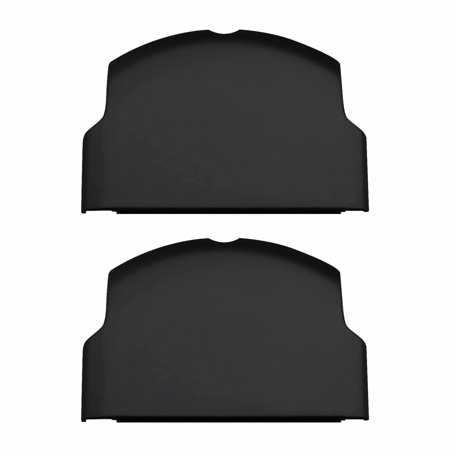 2 Fundas de Repuesto para Puerta de batería compatibles con Sony PSP 2000 2003 2004 3000 3003 3004 Accesorios de Consola de plástico Negro