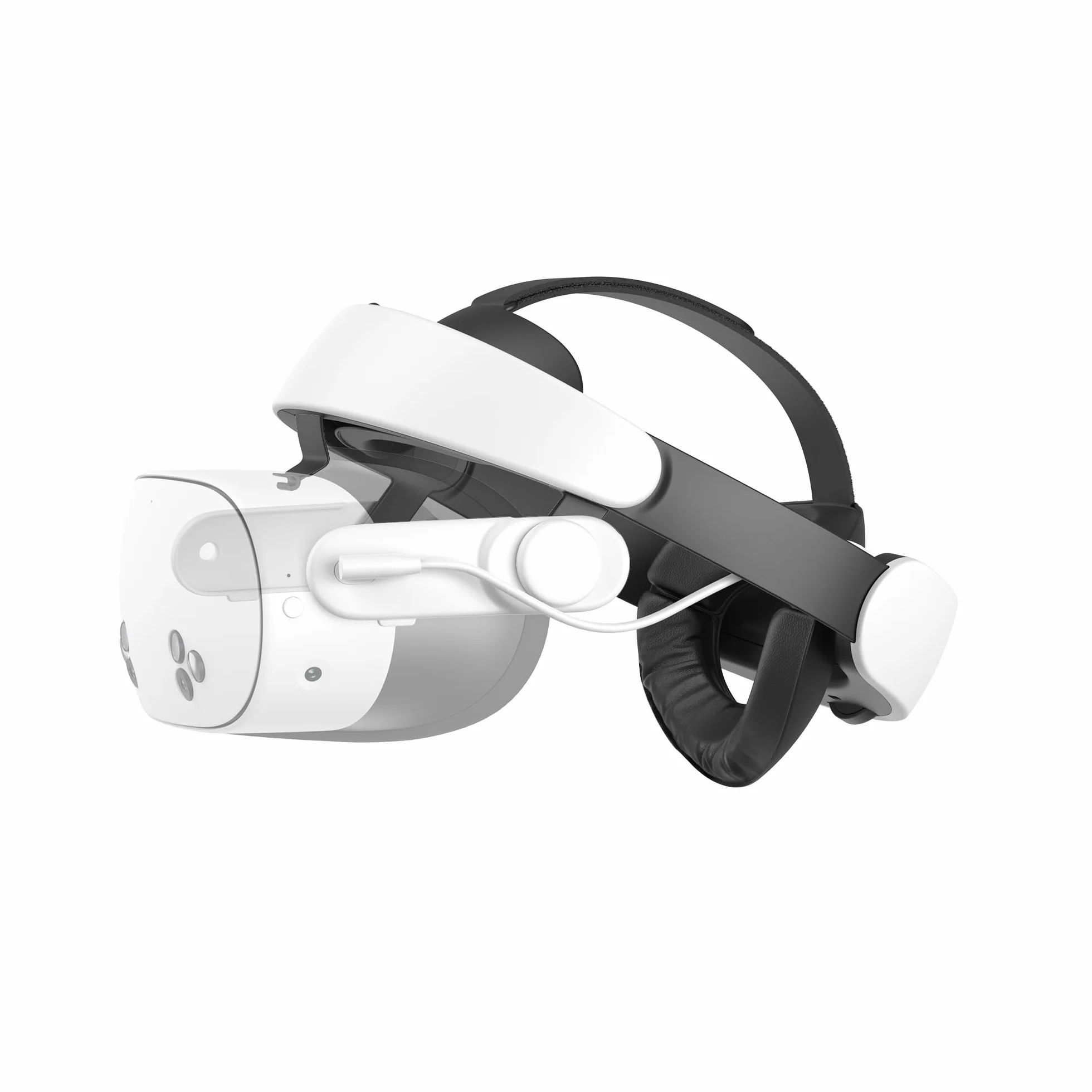 KIWI design H4 Boost Correa para la Cabeza con Batería Compatible con Meta Quest 3/3S Confort Correa Halo