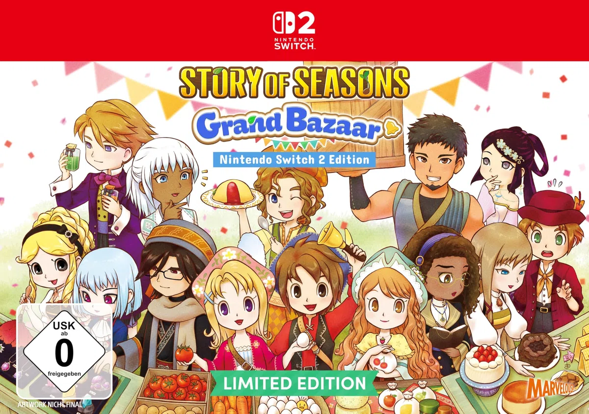 Story of Seasons: Grand Bazaar Limited Edition - Switch 2