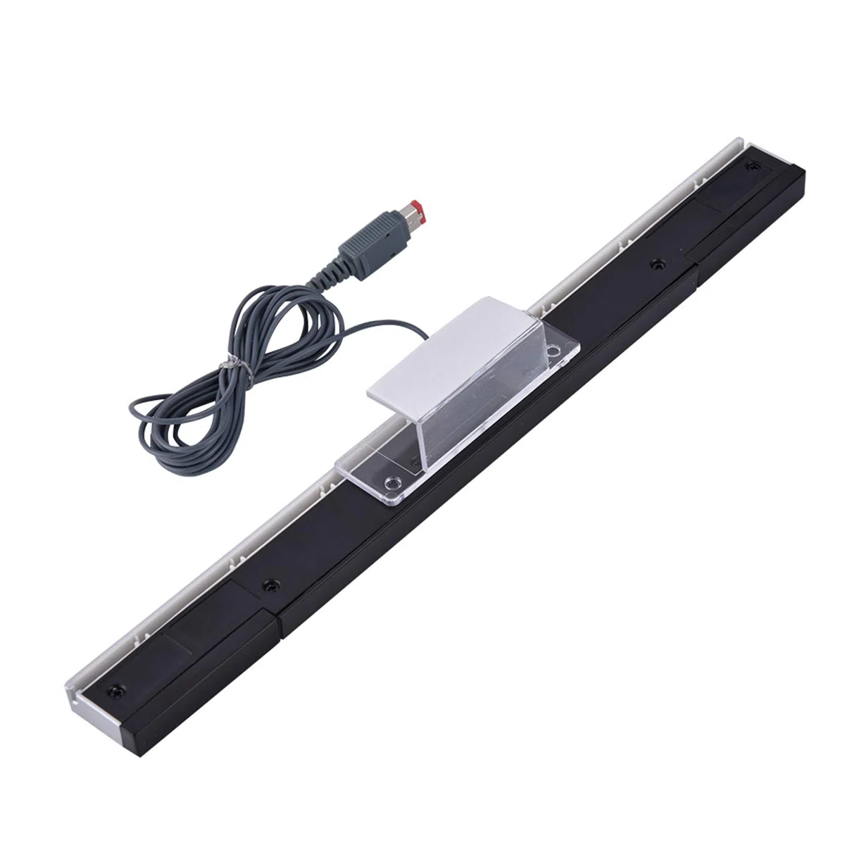 Barra de Sensor para Wii, Repuesto de Barra de Sensor de Rayos Infrarrojos con Cable para Nintendo Wii, Conecta hasta 4 Manijas