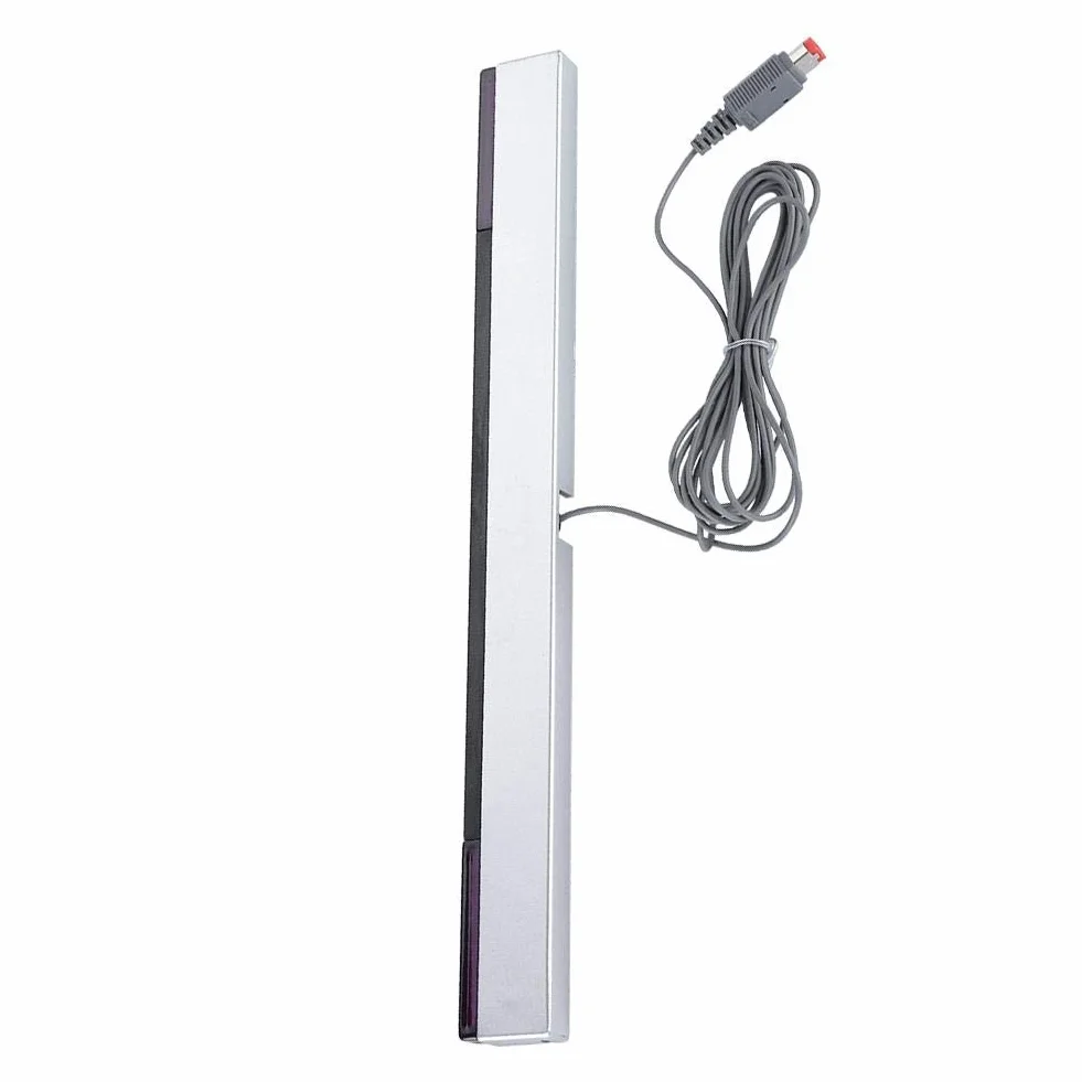 Yosoo Health Gear Barra de sensores para, Barra de sensores de Rayos Infrarrojos con Cable Receptor con Cable y Soporte para Consola