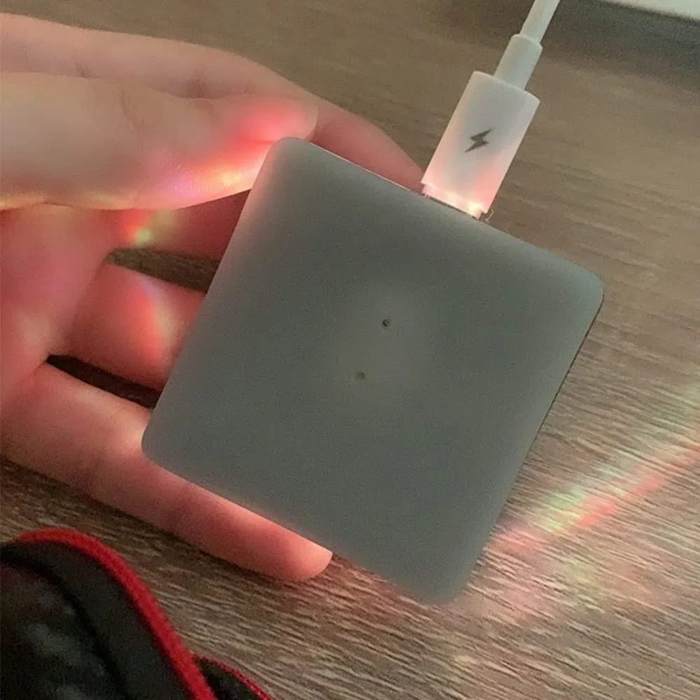 Teclado OSU con una sola mano, teclado mecánico para juegos, probador de eje de rueda táctil, interruptor de cerezo, retroiluminación RGB (tipo C, rosa)