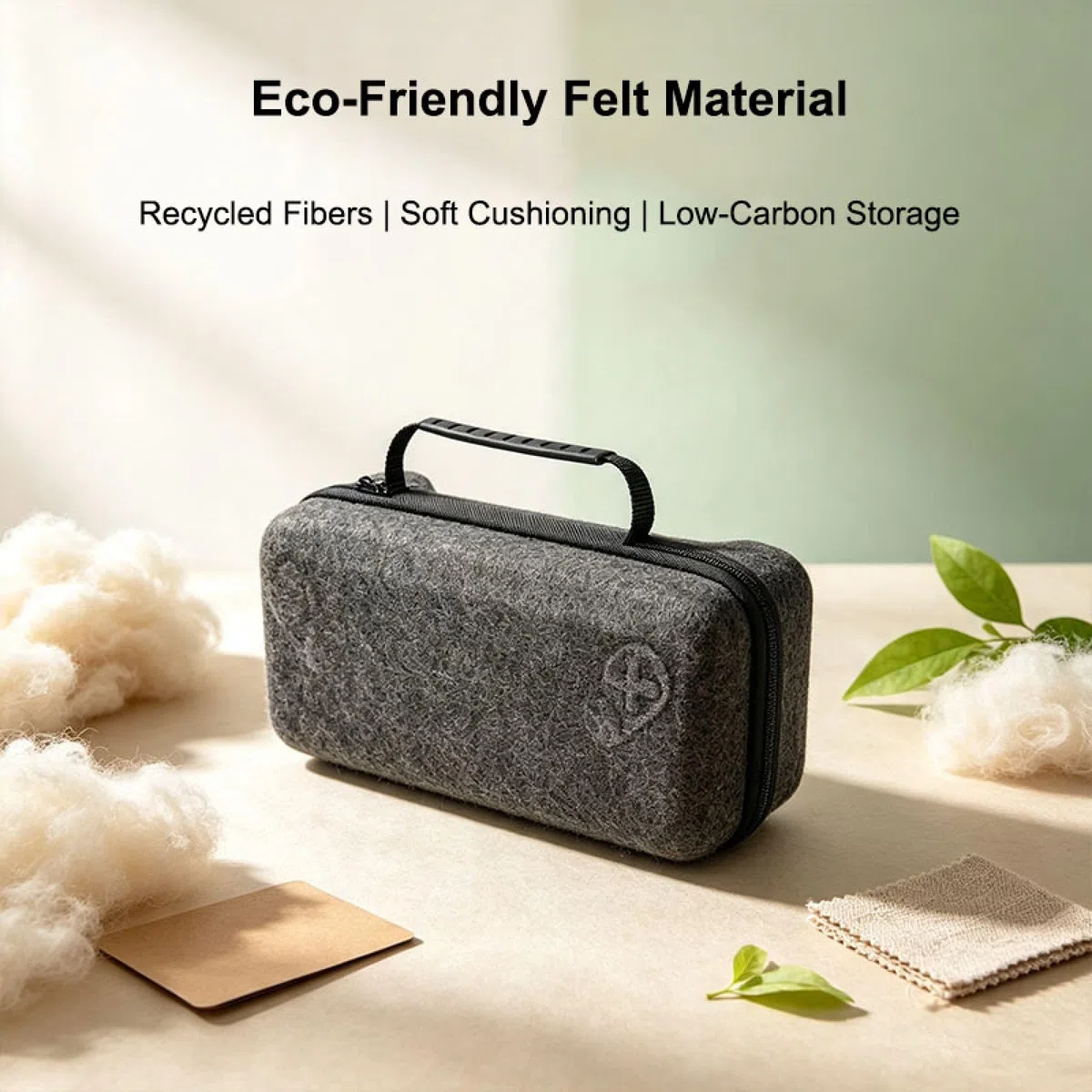 Genérico Estuche rígido de EVA la Consola portátil de Videojuegos para MSI Claw8 Al+ Bolsa de Fieltro portátil a Prueba de Golpes y con protección contra caídas