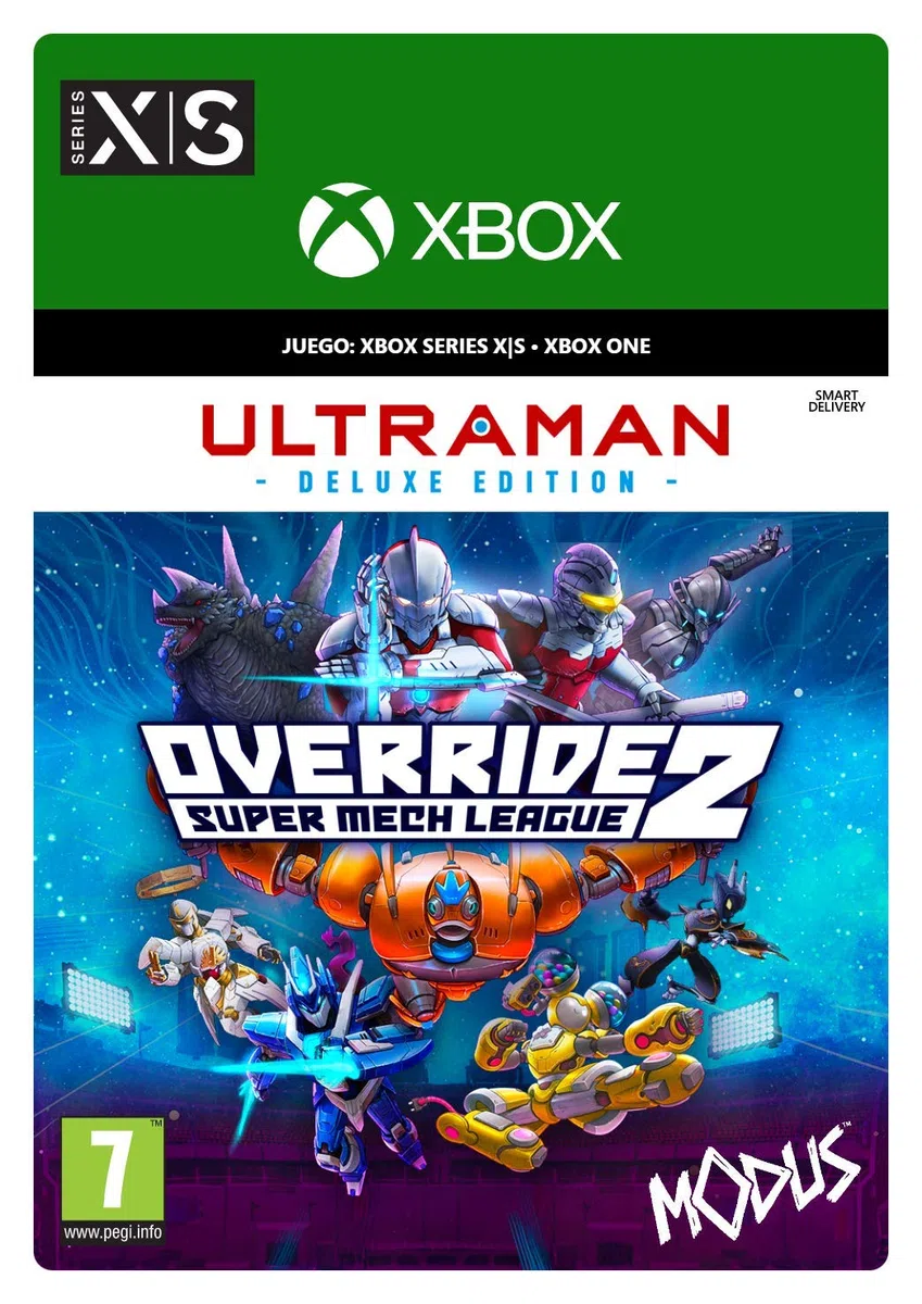 Override 2: Super Mech League – Ultraman Deluxe | Xbox One/Series X|S - Codice de descarga