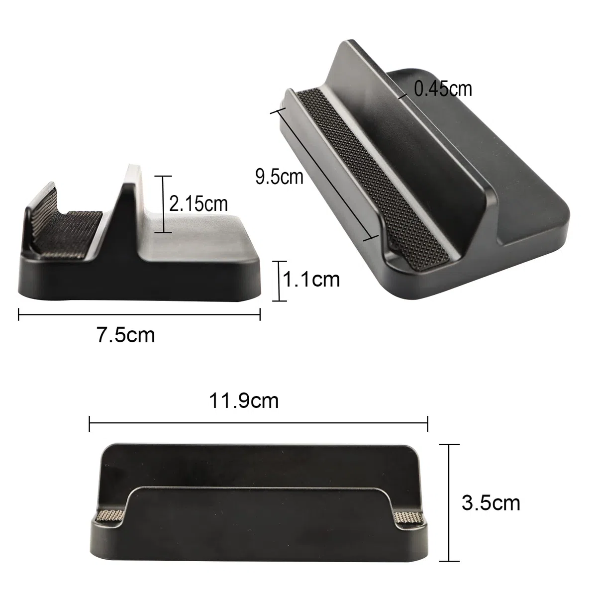 Byffoer Soporte compatible con Valve Steam Deck y Nintendo OLED Lite, funda para Steam Deck antideslizante, disipación de calor, ligero, soporte para consola de juegos